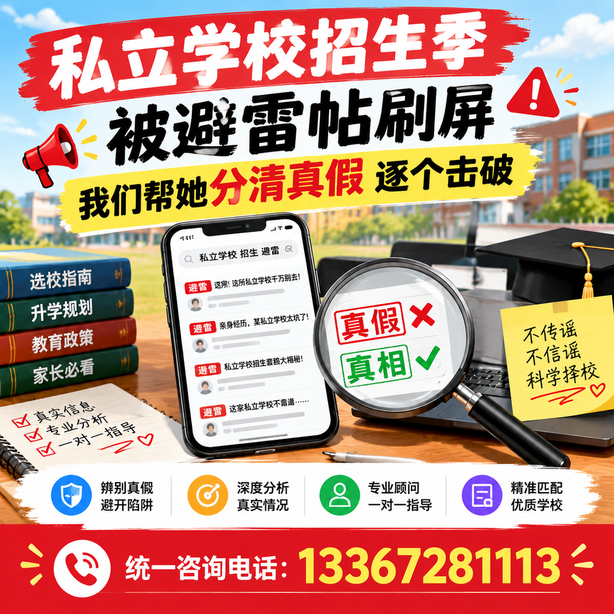 平顶山小红书舆情合规处置:私立学校招生季被避雷帖刷屏,我们帮她分清真假逐个击破